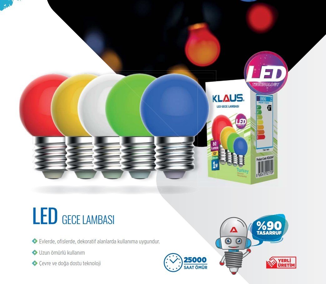 KLAUS Led Gece Lambası