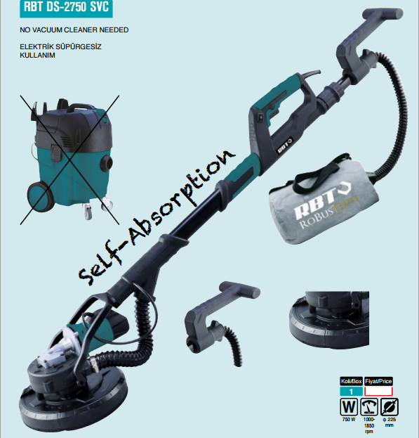 RBT DS-750 V Duvar Zımparası 1220 Watt