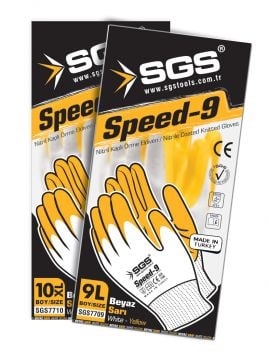 SGS Speed Nitril İşçi Bahçe İnşaat Montaj Eldiveni