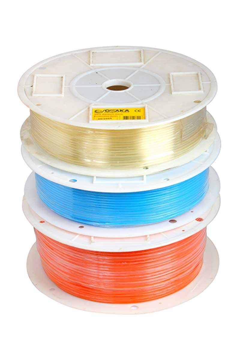 OSAKA 2.5 x 4mm Poliüretan Hava Hortumu 200 METRE