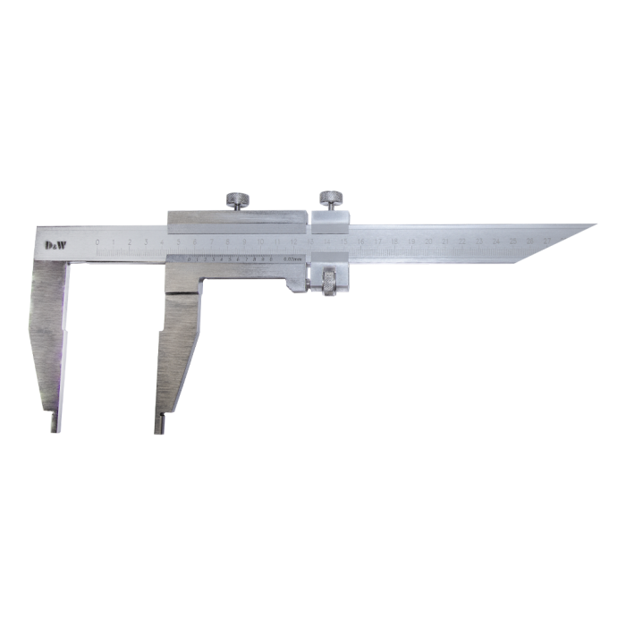 DW Mekanik Kumpas Monoblok Gövde Uzun Tek Çene İnce Ayarlı 0 - 800mm * 100mm
