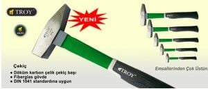 TROY 27253 Fiberglas Saplı Çekiç 300 Gram