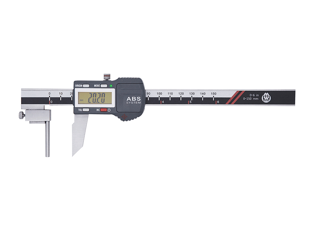 WERKA IP54 Dijital Boru Et Kalınlığı Kumpası 150 x 0.01mm (2216-150)