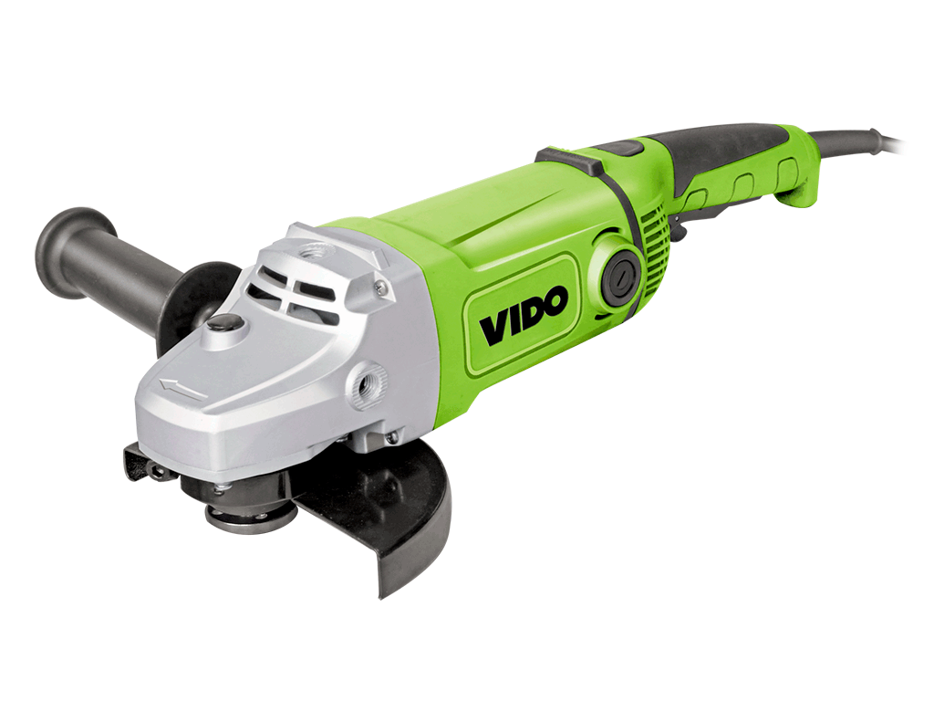VIDO 180mm Avuç İçi Taşlama Makinası 2400 Watt (WD010512400)