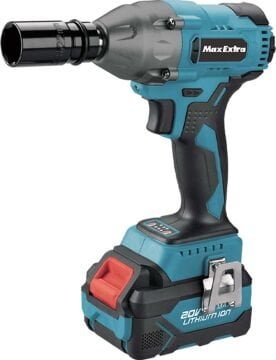 MAX EXTRA MXP9042 - 20 Volt 4 Amper 400 Nm Akülü Somun Sökme Makinası Kömürsüz Motor