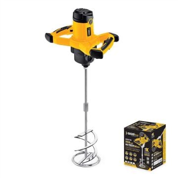 SGS5100 - İki Vitesli Boya ve Harç Karıştırıcı Mikser Makina 2000 Watt  - Devir Ayarlı