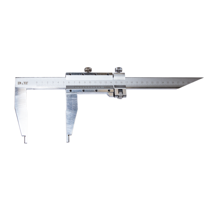 DW Mekanik Kumpas Uzun Tek Çene İnce Ayarlı 0 - 500mm * 200mm