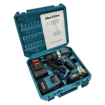 MAX EXTRA MXP2944D Akülü Darbeli Matkap 18Volt - 2 Amper