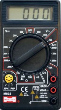 MASTECH M 832 Dijital Multimetreler