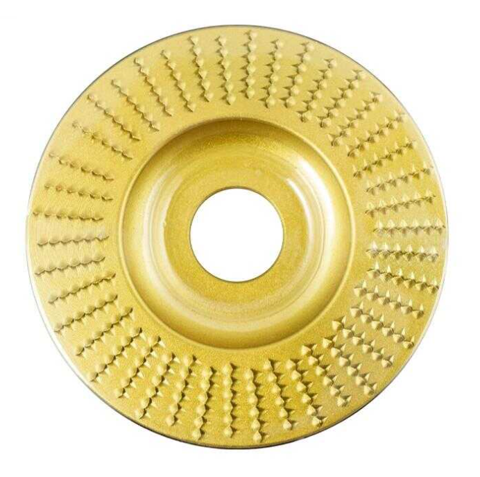 TROY 250701 Düz Yassı Avuç Taşlamalar için Ahşap Törpü Diski 100mm