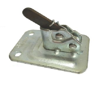 İBTAŞ 4mm Çiroz Kilidi Galvanizli 75x103mm - 360 Gram  Kalıp Kilidi (50 Adet Fiyatı)