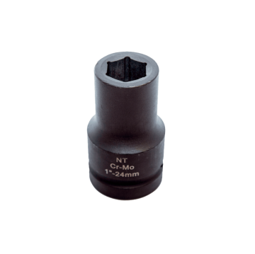 NT 1inç CrMo Metrik Darbeli Uzun Lokmalar 52mm