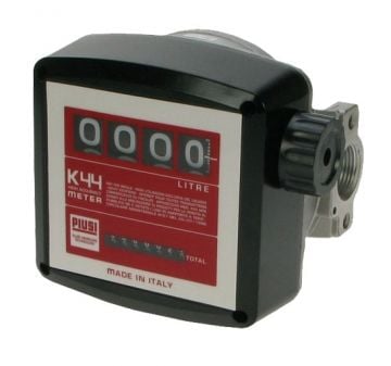 Cube K44 Dört Haneli Akarına Sayaç 1'' Mazot Sayacı