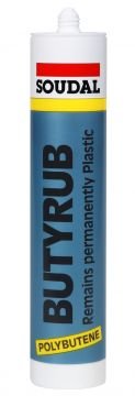 SOUDAL BUTYRUB MASTİK GRİ 310 ml (15 Adet)