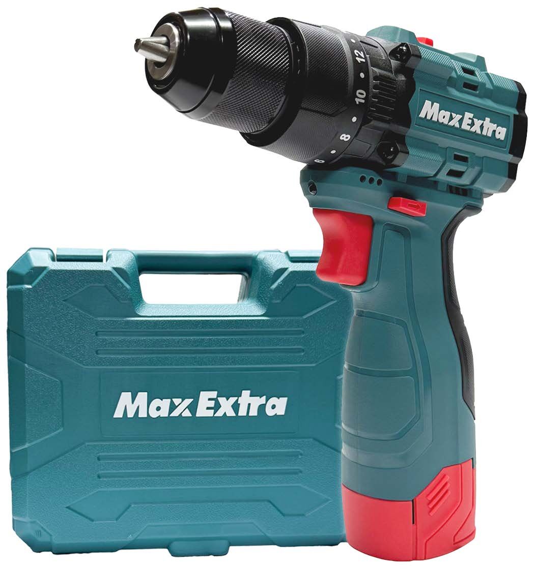 MAX EXTRA MXP2920 - 16.8 Volt 2 Amper  55Nm Akülü Darbeli Matkap Seti Kömürsüz Motor