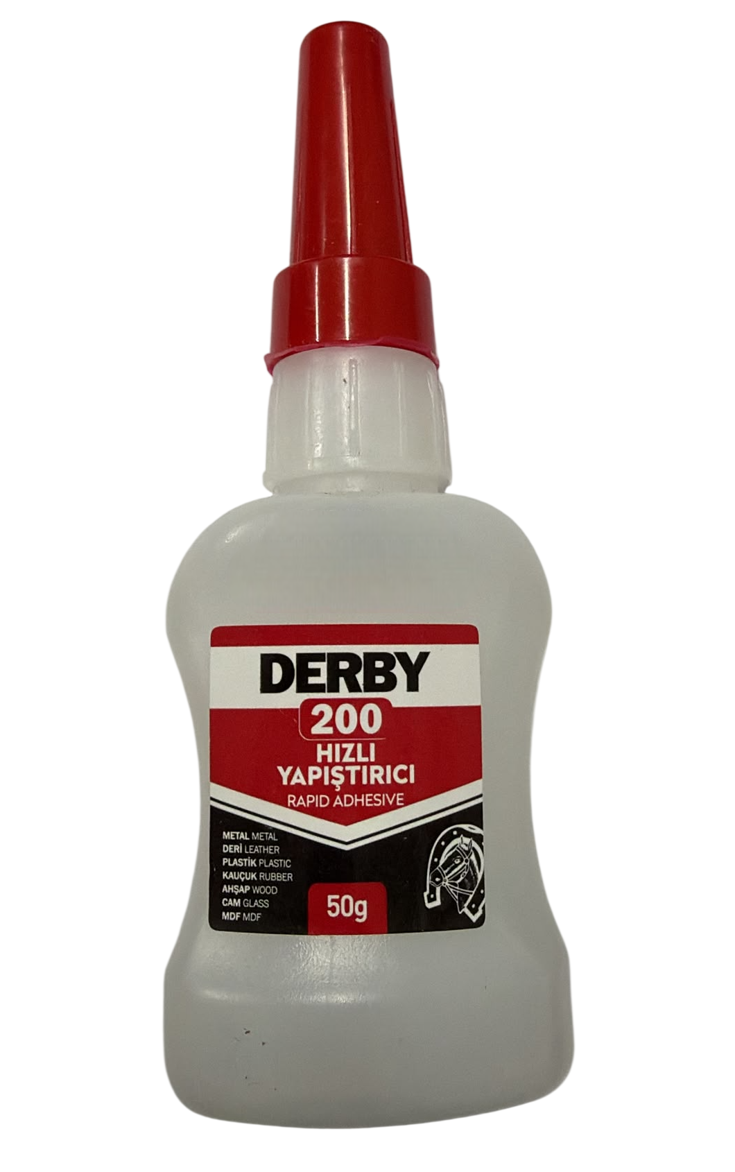 DERBY 50 Gram MDF Japon Yapıştırıcı Dolu Şişe - Hızlı Yapıştırıcı Sıvısı