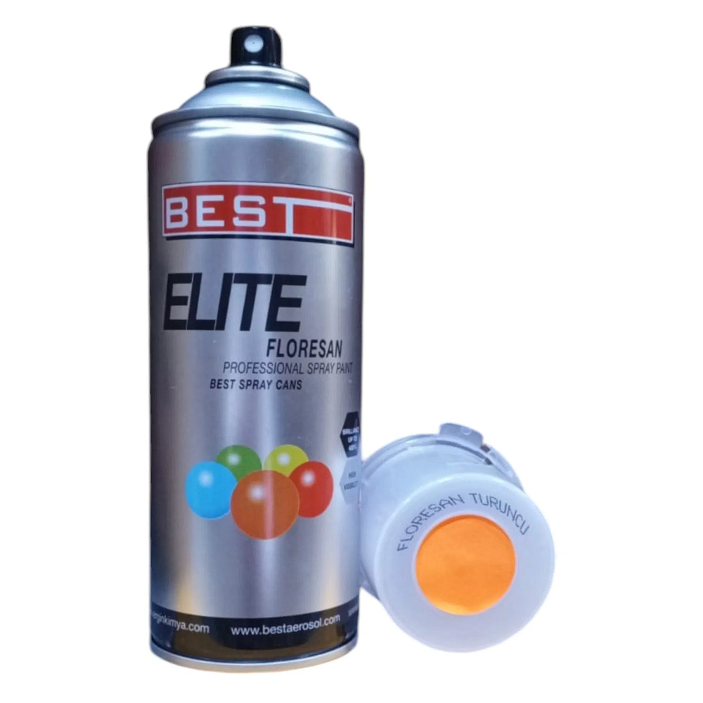 BEST Turuncu Floresan Sprey Boya 400 ML