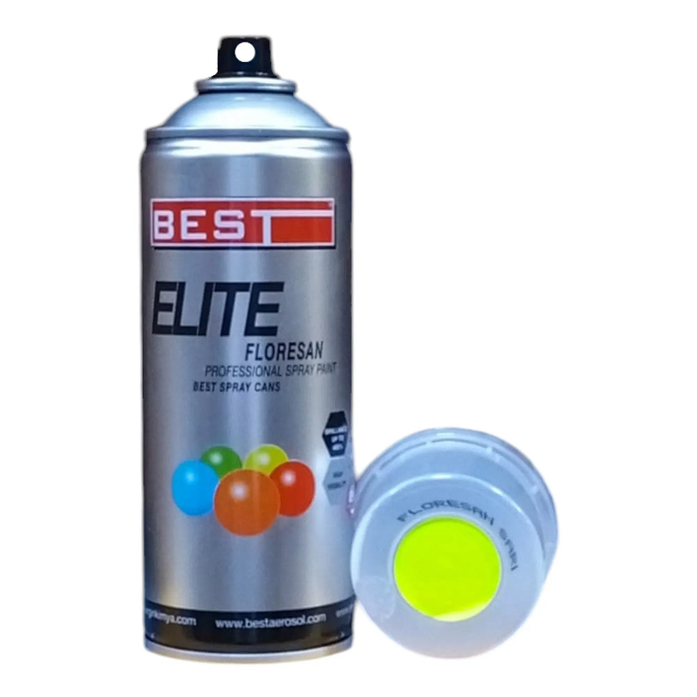 BEST Sarı Floresan Sprey Boya 400 ML