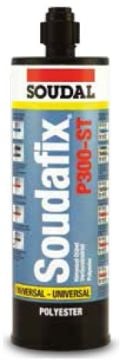 SOUDAL SOUDAFİX P300-ST KİMYASAL DÜBEL GRİ 410 ml (12 Adet)