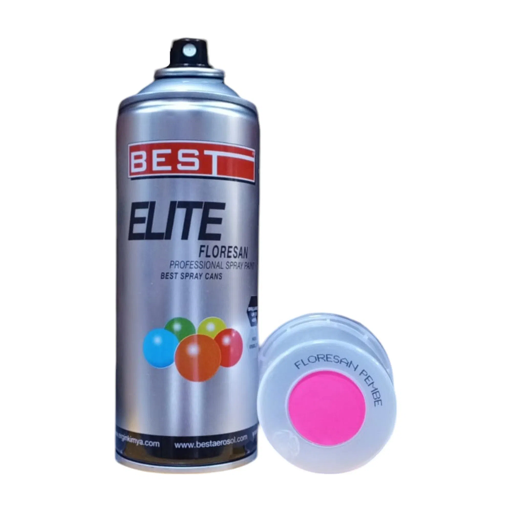 BEST Pembe Floresan Sprey Boya 400 ML