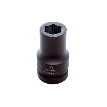 NT 1inç CrMo Metrik Darbeli Uzun Lokmalar 55mm