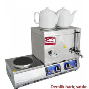 Vatan 25 Model Üç Demlikli Elektrikli Kahveci 23 Litre