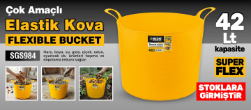 SGS984 - ÇOK AMAÇLI ELASTİK TAŞIMA KOVASI 42 LİTRE