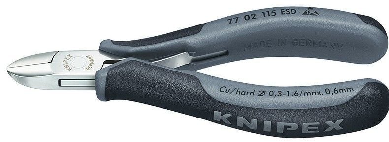 Knipex 7702115ESD Elektronikçi Yan Keski 115mm