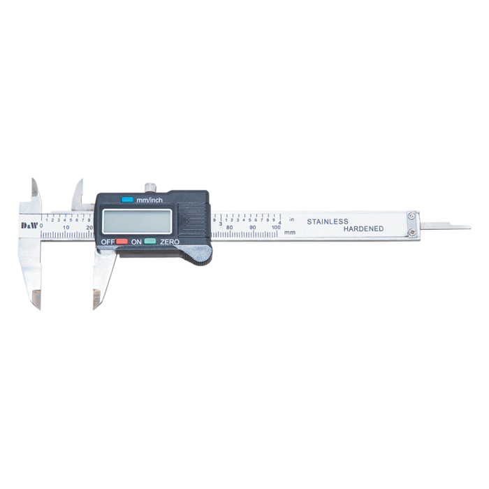 DW Dijital Büyük LCD Ekran ABS Kasa 3 Butonlu Kumpas 0 - 300mm