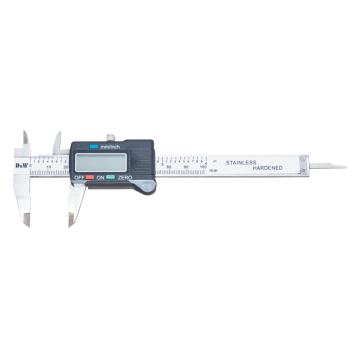DW Dijital Büyük LCD Ekran ABS Kasa 3 Butonlu Kumpas 0 - 300mm