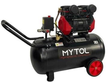 MY TOL 2 HP Çift Silindir Yüksek Hızlı Hava Kompresörü 50 Litre 220 Volt (MYK0502)