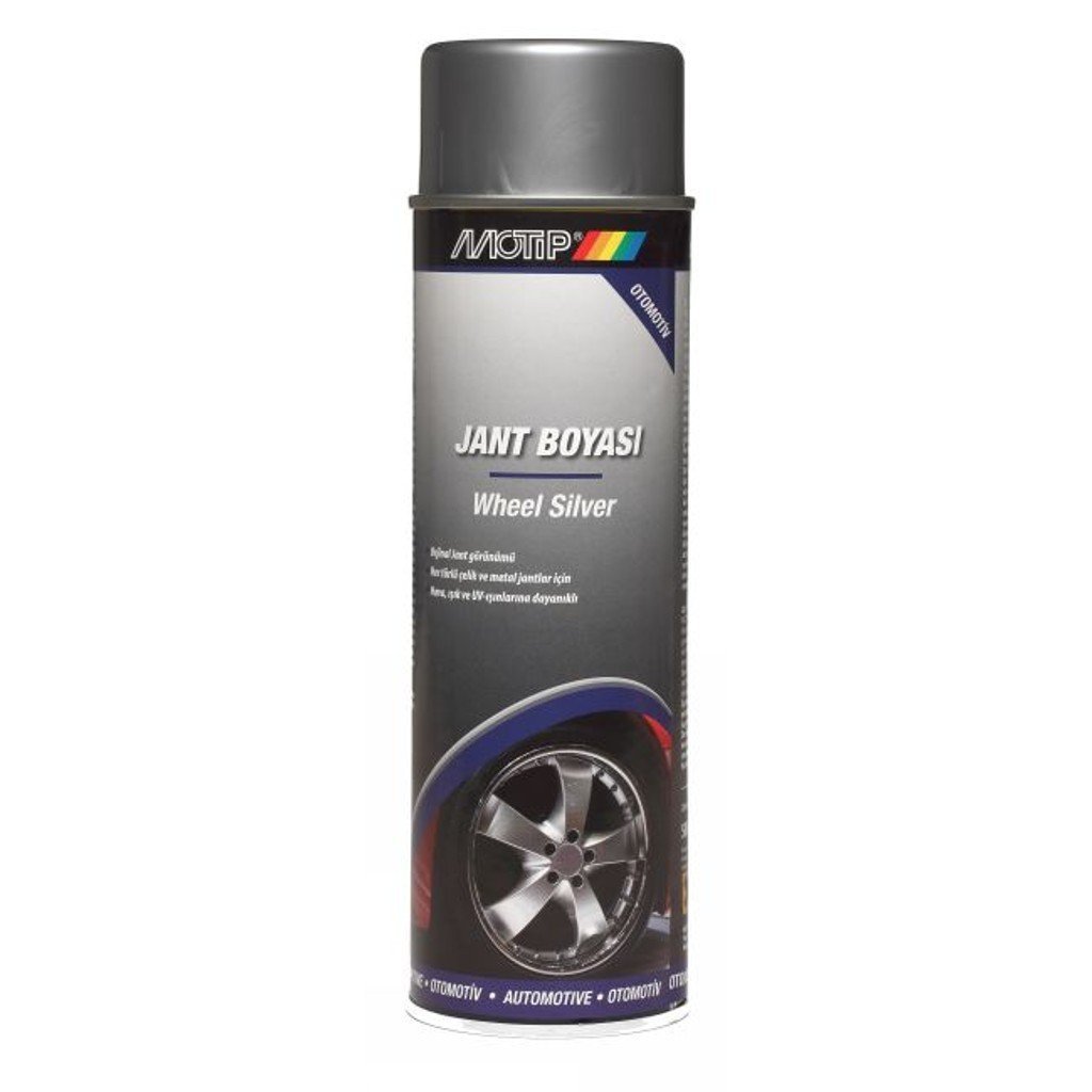 MOTİP Akrilik Üniversal Jant Boyası Grisi Sprey Boya 500 ML