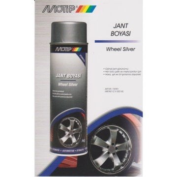MOTİP Akrilik Üniversal Jant Boyası Grisi Sprey Boya 500 ML