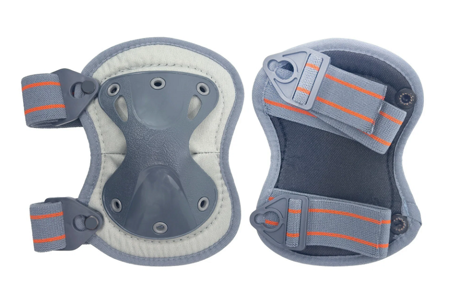 İBTAŞ Comfort Fayansçı Yerde Koruyucu Çalışma Dizliği 2 li Takım - Gri Siyah