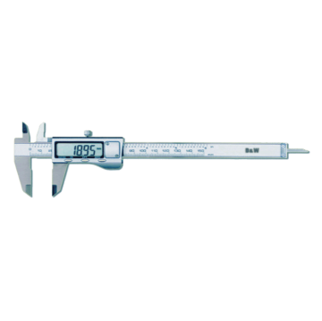 DW Dijital LCD Ekran Metal Kasa Kumpas 0 - 100mm