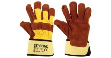 STARLİNE E-025-SR Süet Eldiven (Ölçü 10 / XL - 120 Çift)