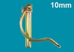 GÜVEN - 10x65mm Massey Ferguson Traktör GOLD Yan Gergi Pimi - 50 ADET
