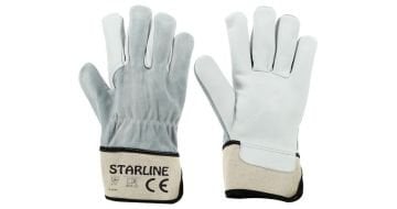 STARLİNE E-1204 Cilt  Deri Eldiven (Ölçü 10 / XL - 120 Çift)