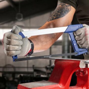 WORKPRO WP215022 300mm BI-METAL 24TPI Ağır Hizmet Tipi Alüminyum Gövde Demir Testeresi