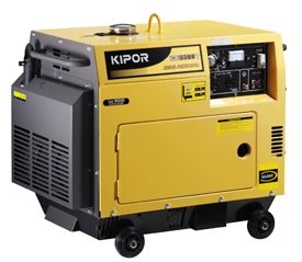 KIPOR KDE3500T Dizel Jeneratör (Akülü) 230 Volt - 3.2 kVA