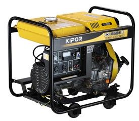 KIPOR KDE6500E Dizel Jeneratör (Akülü) 230 Volt - 5 kVA