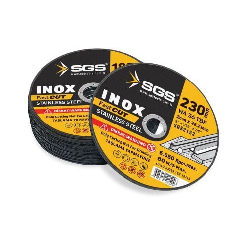 SGS2152 - SGS INOX METAL KESİCİ 230*1,9*22MM