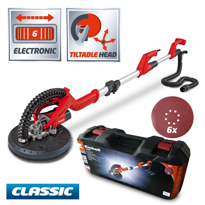 EINHELL TC-DW 225 Alçıpan ve Duvar Zımpara