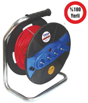 DESA Makaralı Kablo 20 Metre  3x2,5 mm