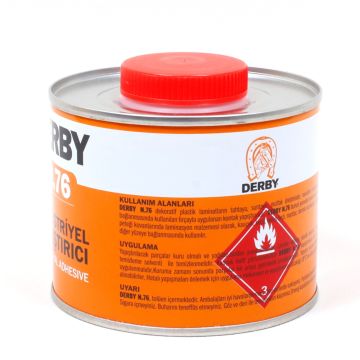 DERBY N76/1 Endüstriyel Solvent Polikloropren Yapıştırıcı 400 Gram