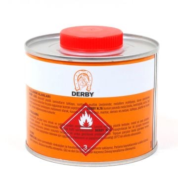 DERBY N76/1 Endüstriyel Solvent Polikloropren Yapıştırıcı 400 Gram