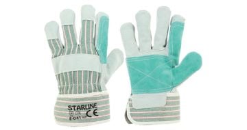STARLİNE E-041-YS Yarma Deri Eldiven (Ölçü 10 / XL - 120 Çift)