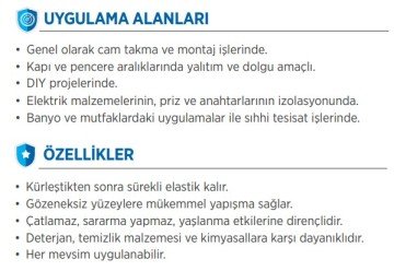 Akfix 100E Genel Amaçlı Silikon