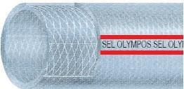 SEL 3/8'' Hafif Hizmet Gıdaya Uygun PVC Örgülü 10 mm (100 Metre)