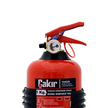 ÇAKIR 1 KG Yangın Söndürme Tüpü - Kuru Kimyevi Tozlu ABC